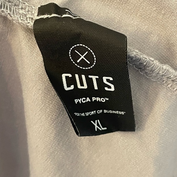 CUTS Clothing Curve-Hem Tee Signature Fit Granite Grey - Picture 5 of 8